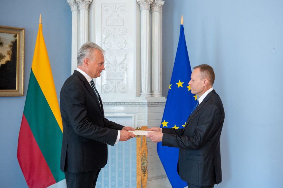 Prezidentas suteikė įgaliojimus Lietuvos ambasadoriams Belgijoje, Kazachstane ir Izraelyje