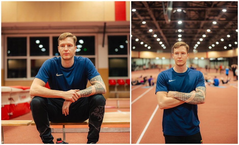 Nuo stogų iki medalių: regos negalią turintis J. Eigminas be sporto neįsivaizduoja gyvenimo