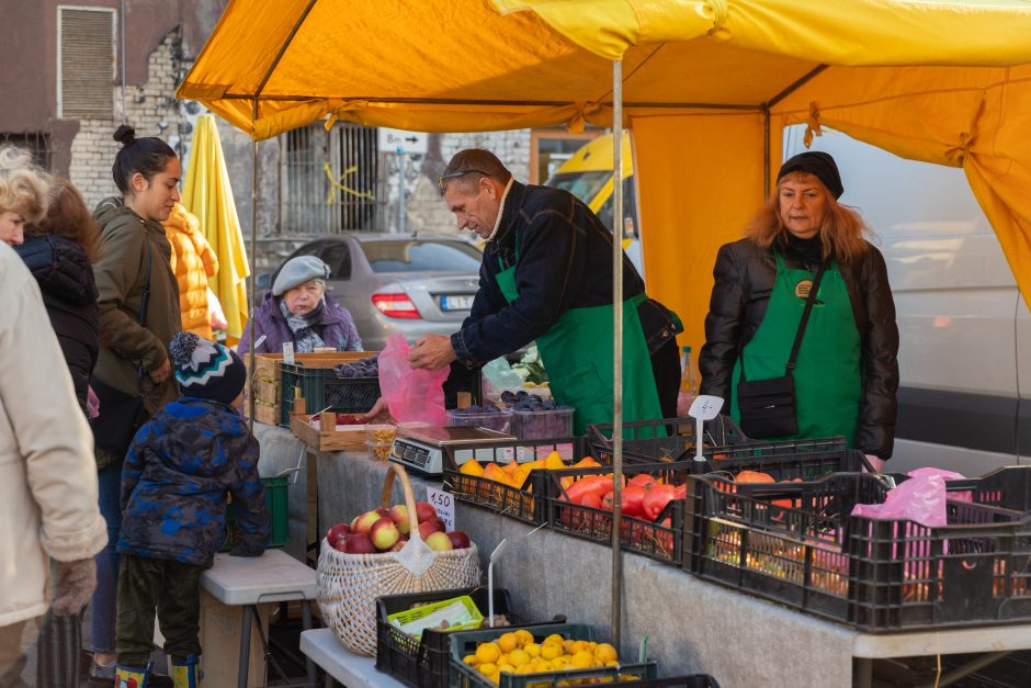 Į Kauno turgavietes – ir maisto, ir vaisto