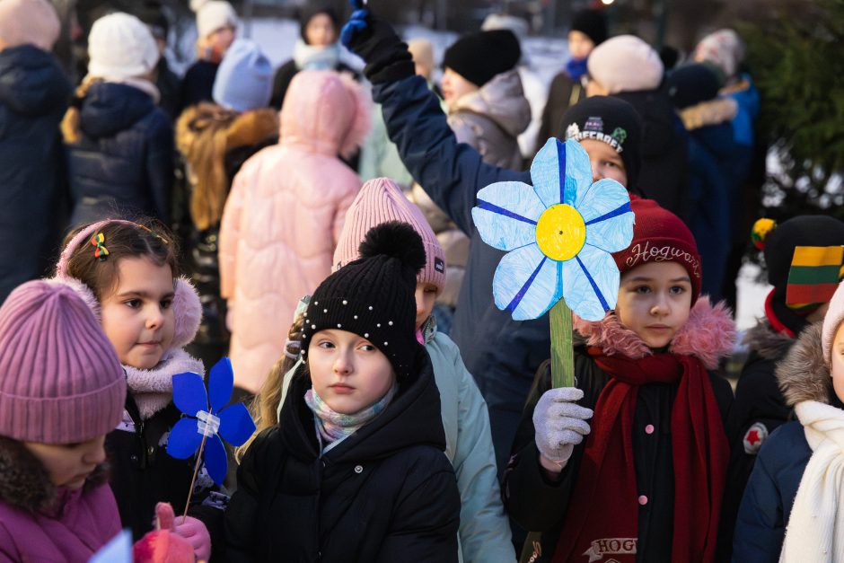 Kauno gimnazijoje – Laisvės gynėjų liepsna 