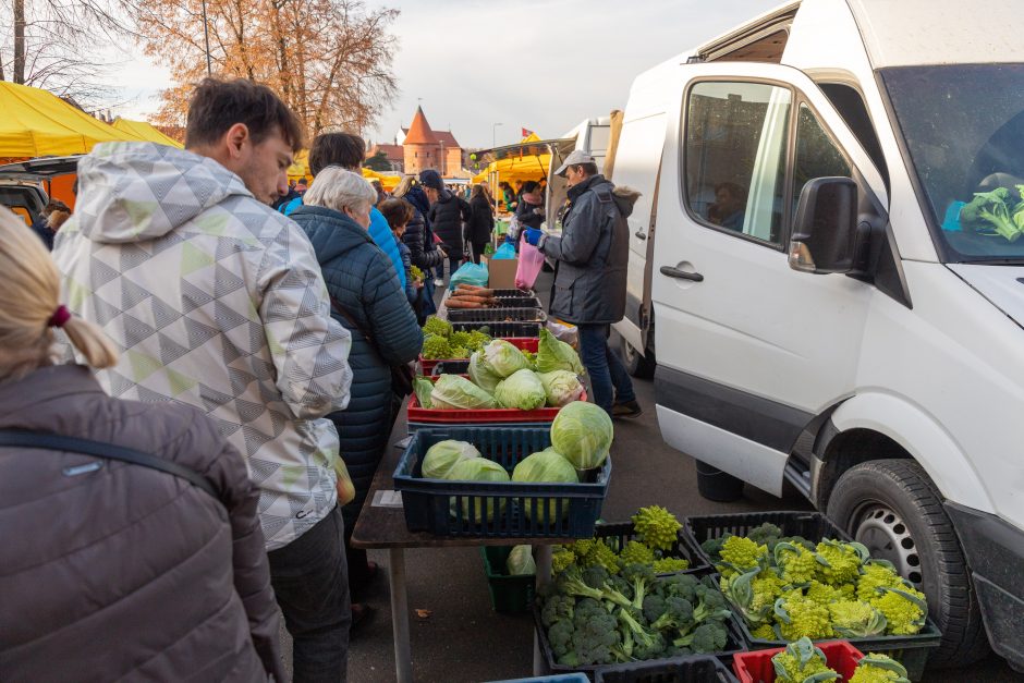 Į Kauno turgavietes – ir maisto, ir vaisto