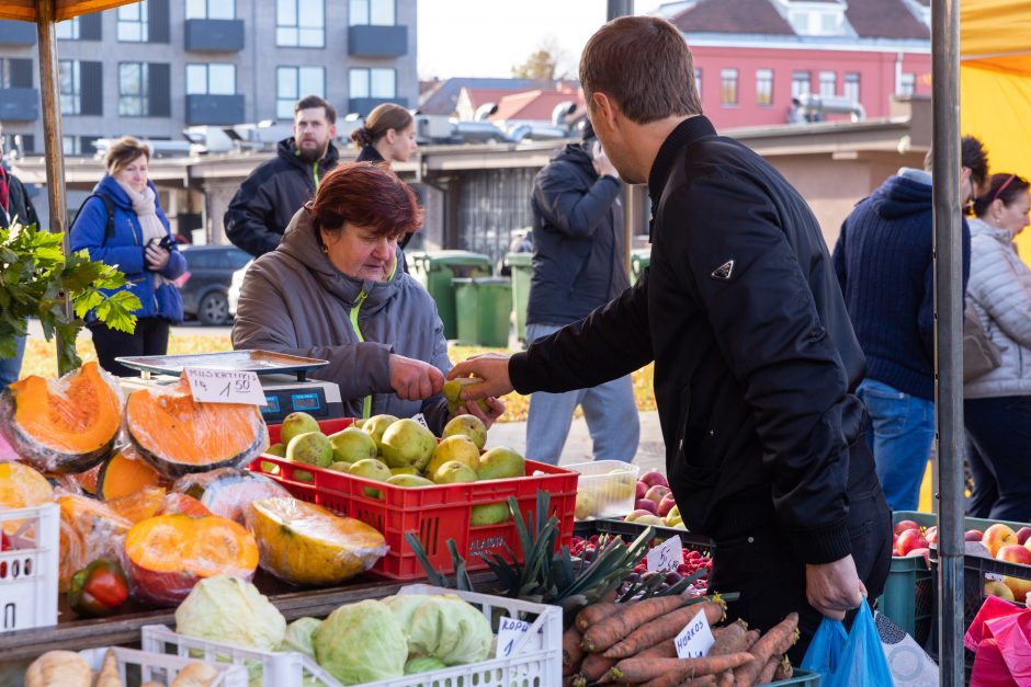 Į Kauno turgavietes – ir maisto, ir vaisto