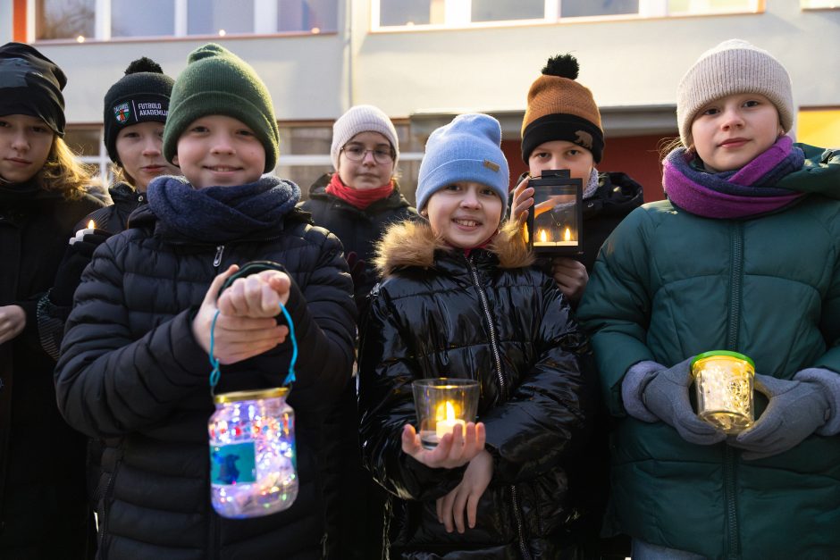 Kauno gimnazijoje – Laisvės gynėjų liepsna 