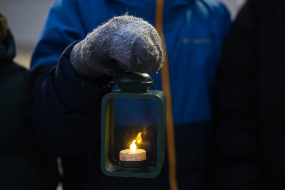 Kauno gimnazijoje – Laisvės gynėjų liepsna 