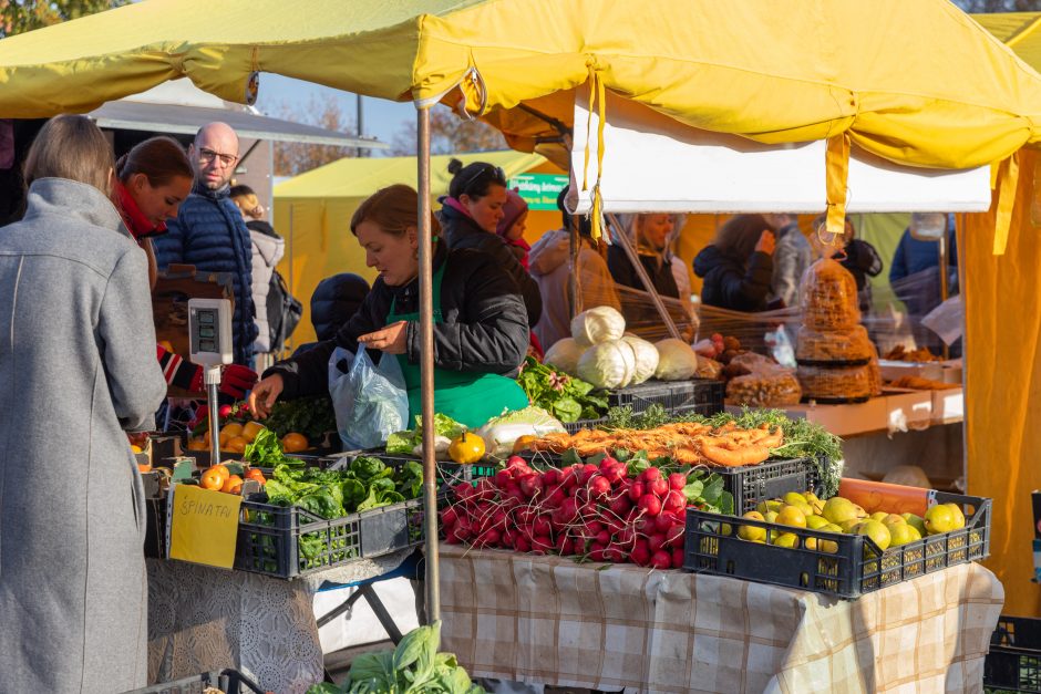 Į Kauno turgavietes – ir maisto, ir vaisto