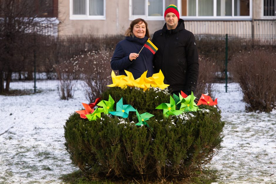 Kauno gimnazijoje – Laisvės gynėjų liepsna 