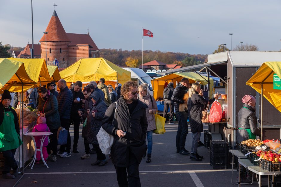 Į Kauno turgavietes – ir maisto, ir vaisto