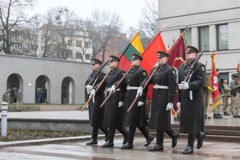 Kaune pagerbtas Nepriklausomybės kovose žuvusiųjų atminimas