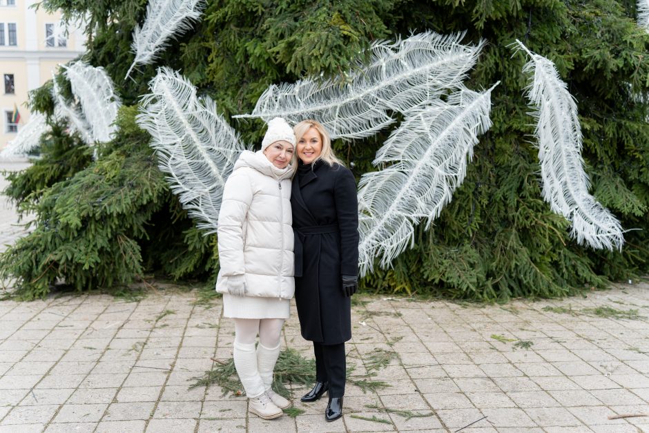 Kauno eglė jau pasirodė visu gražumu: ką mano miestiečiai?