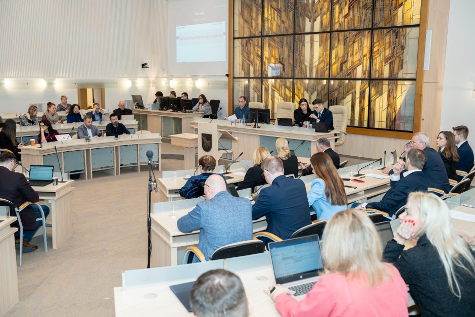 2024 m. kovo 12 Kauno miesto tarybos posėdis