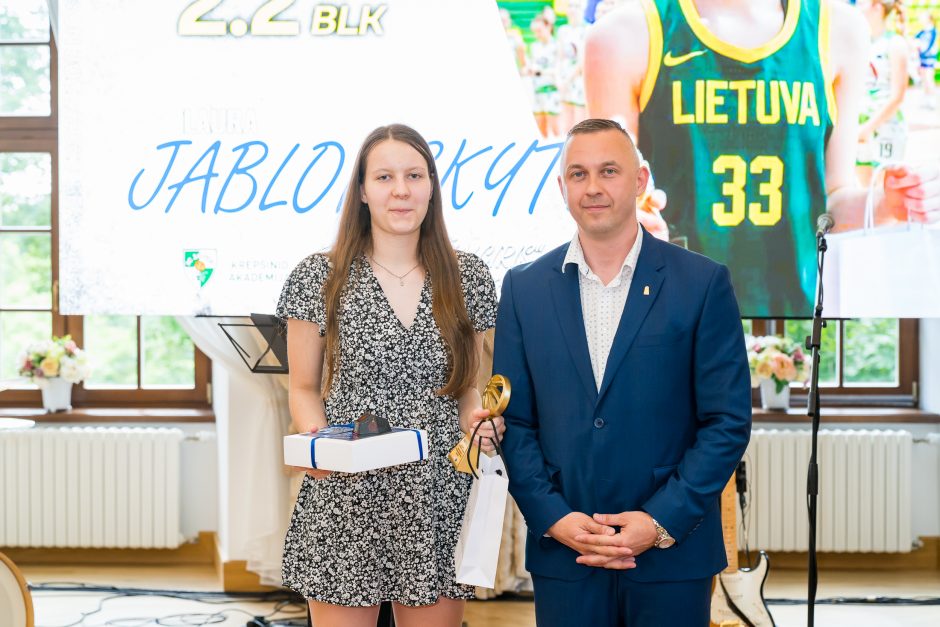 Lietuvos moksleivių krepšinio lygos uždarymo šventė