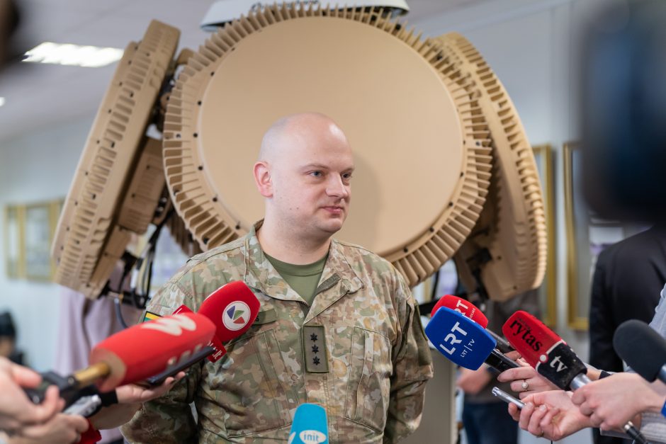 Kaune Ukrainos kariai mokomi naudotis radarais 