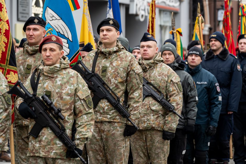 Vasario 16-oji Kaune – su šimtais vėliavų ir pasididžiavimo jausmu