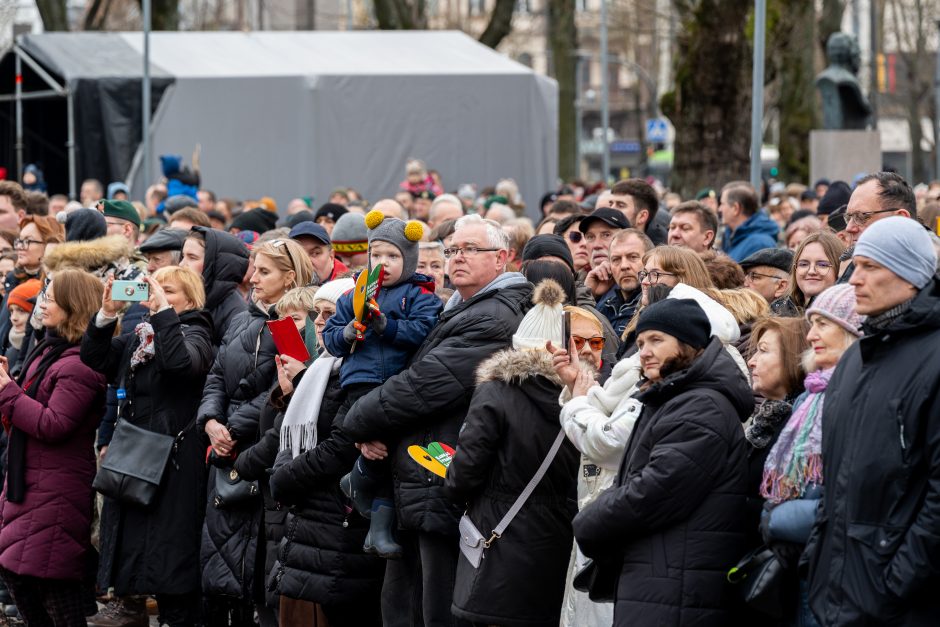 Vasario 16-oji Kaune – su šimtais vėliavų ir pasididžiavimo jausmu