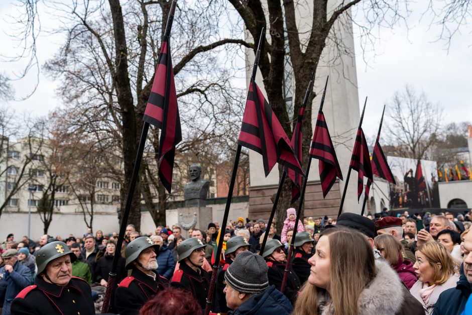 Vasario 16-oji Kaune – su šimtais vėliavų ir pasididžiavimo jausmu