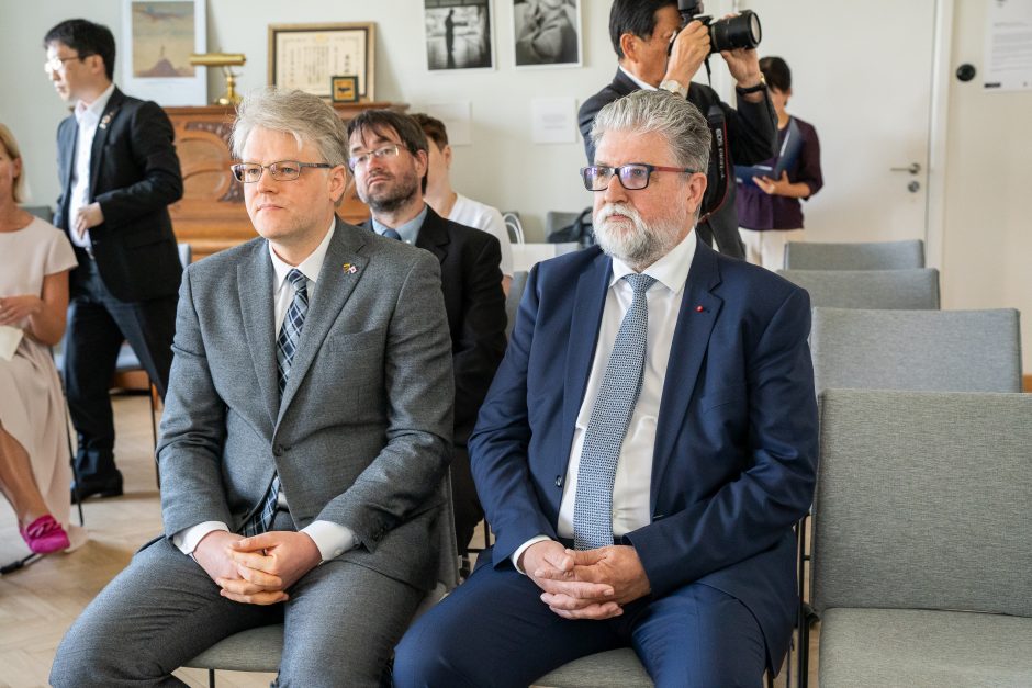 Sugiharos namų muziejus sulaukė 10 tūkst. eurų paramos iš garbės konsulo Japonijoje