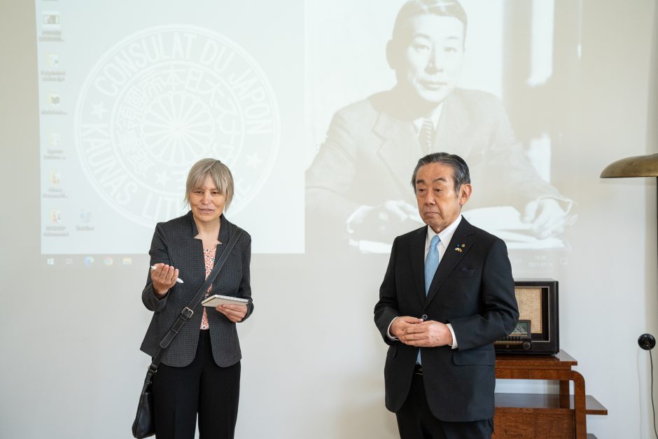 Sugiharos namų muziejus sulaukė 10 tūkst. eurų paramos iš garbės konsulo Japonijoje