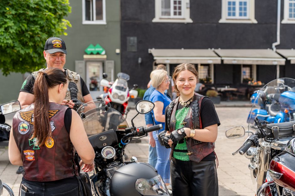 Baikerių paradas: Kaunas prisipildė motociklų gausmo