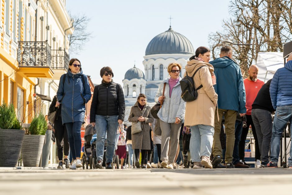 Ant prekystalių Laisvės alėjoje – nuo šokolado su grybais iki dizainerių suknelių