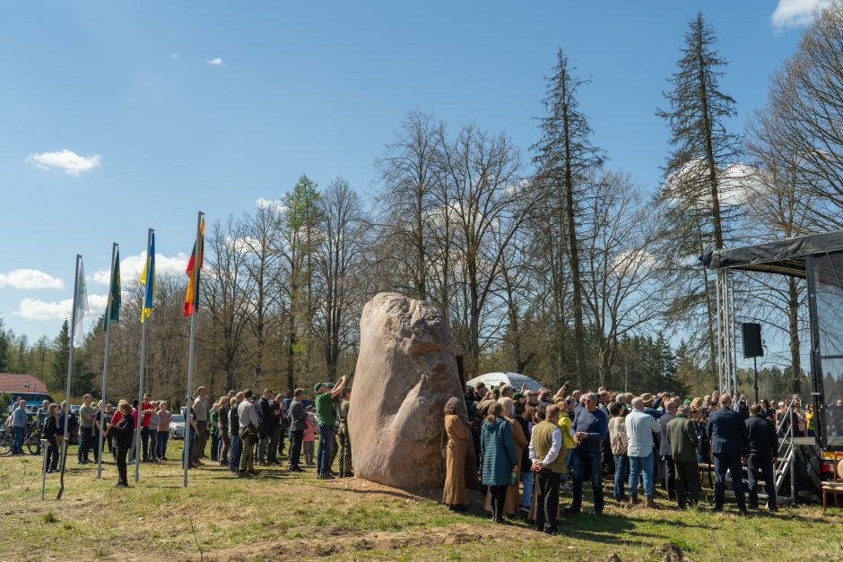 Pasodintas „Ukrainos aukų atminties ąžuolynas“