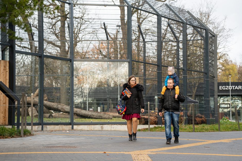 Pirmųjų Zoologijos sodo lankytojų įspūdžiai: gražu, tvarkinga, akį traukia egzotiniai gyvūnai