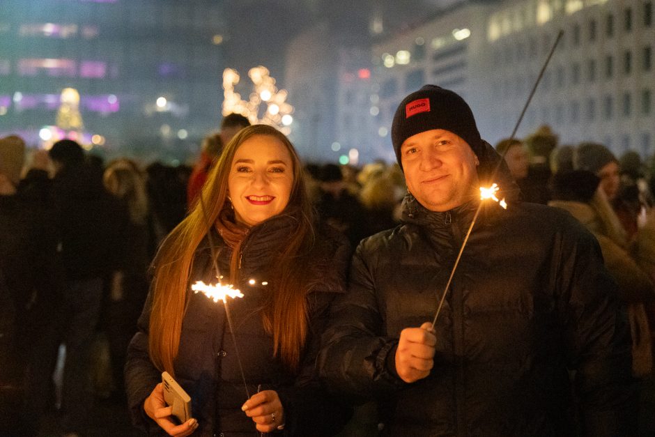 Kauniečiai žengė į 2025-uosius