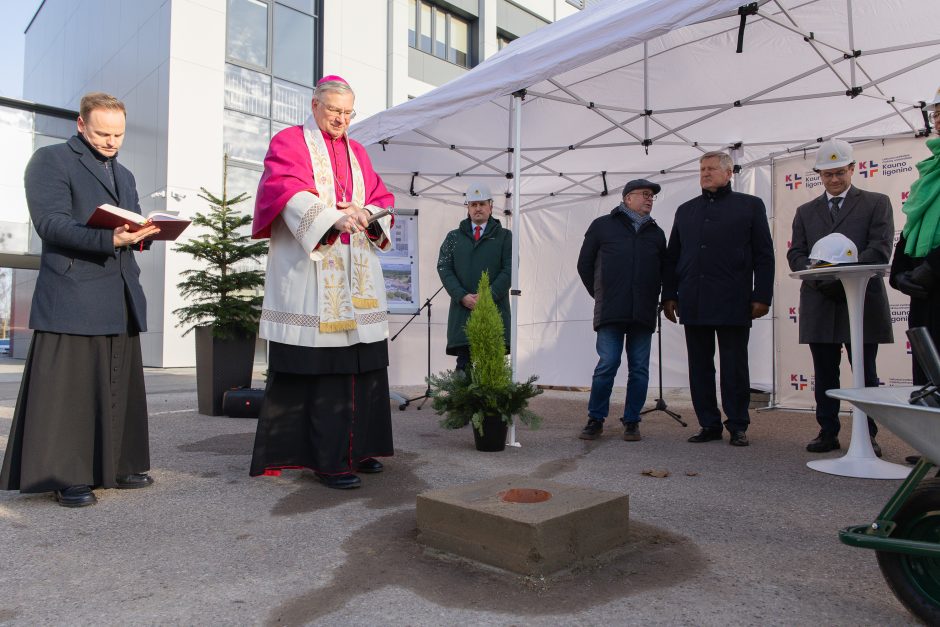 LSMU Kauno ligoninė pradeda statyti Skubios pagalbos ir reanimacijos skyrių