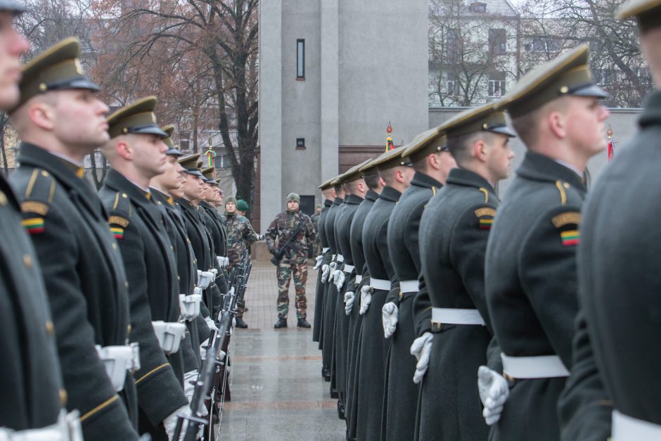 Kaune pagerbtas Nepriklausomybės kovose žuvusiųjų atminimas