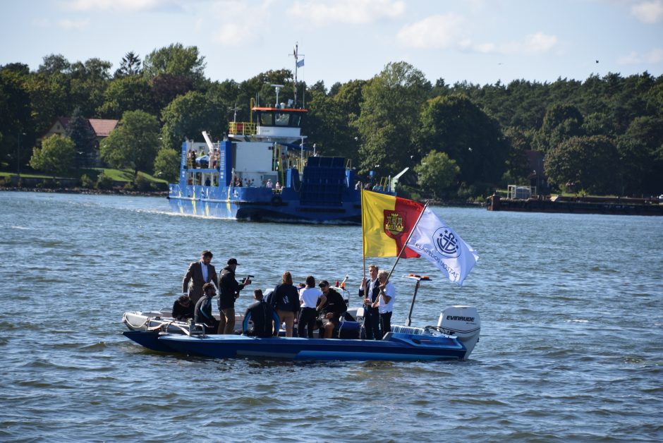 Klaipėdoje jau griaudėjo F 2 bolidų varikliai