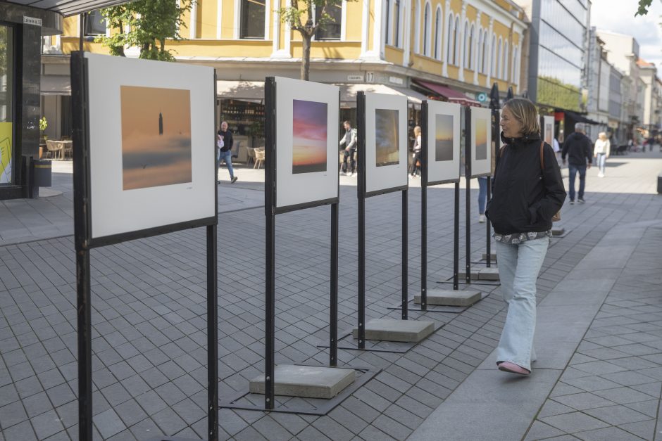 M. Patašiaus fotografijų paroda Laisvės alėjoje