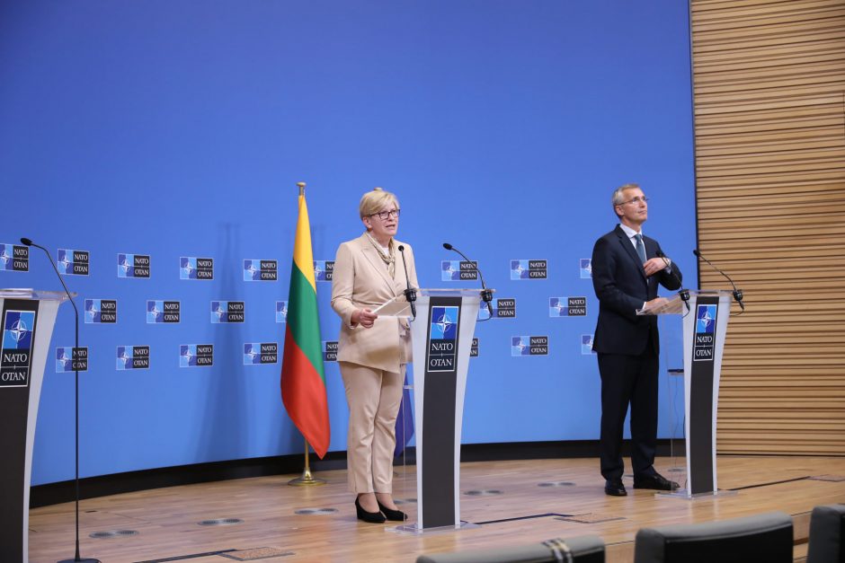 Artėjant NATO viršūnių susitikimui Baltijos šalių premjerai priėmė bendrą pareiškimą