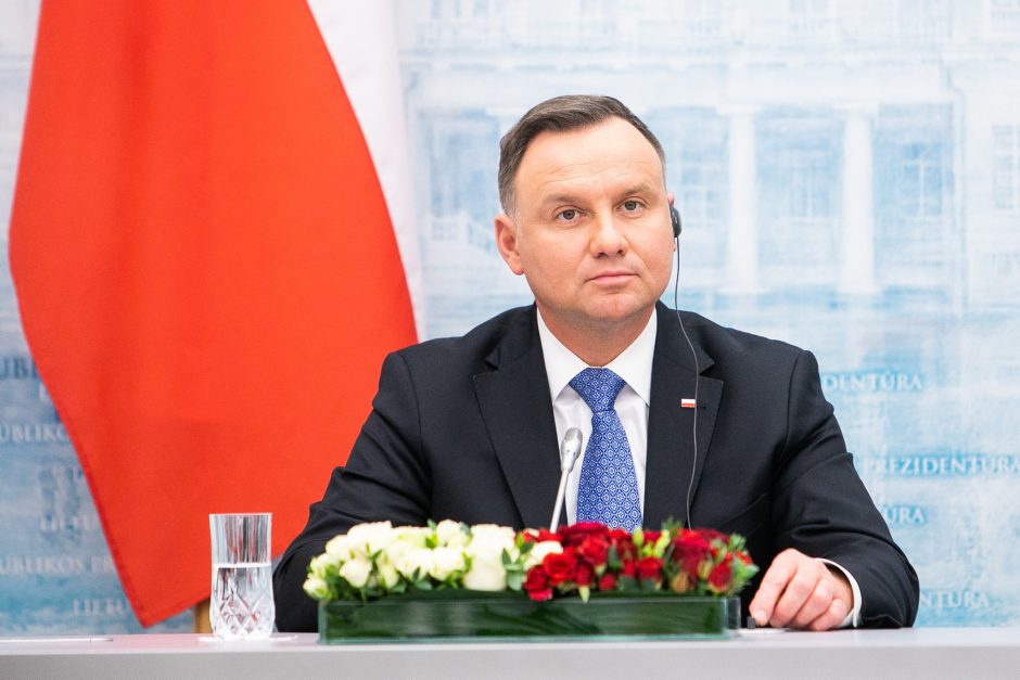 Kitą savaitę Lietuvoje lankysis Lenkijos prezidentas A. Duda