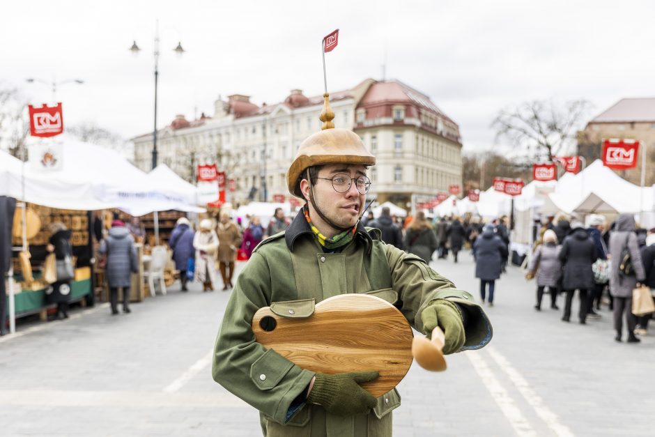 Į Vilniaus senamiesčio gatves grįžo tradicinė Kaziuko mugė
