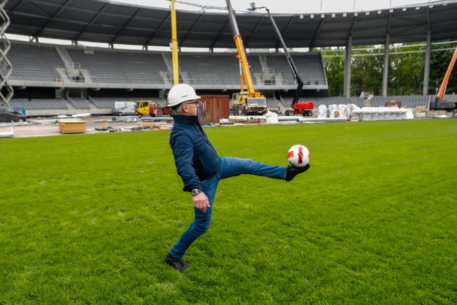 Stadiono statybos: Vilniaus valdžia pripažįsta, jog ne viskas einasi pagal planą