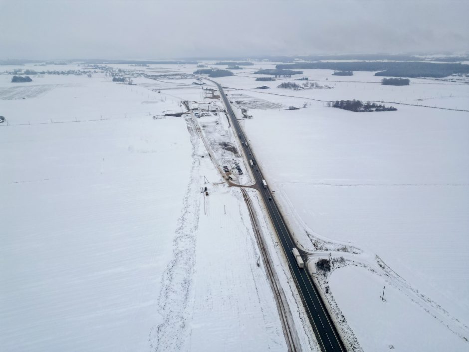Pradėta „Via Balticos“ ruožo nuo Marijampolės iki Lenkijos sienos rekonstrukcija