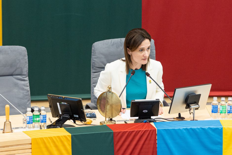 Seimo pirmininkė žada iki sesijos pabaigos pateikti VRK pirmininko kandidatūrą