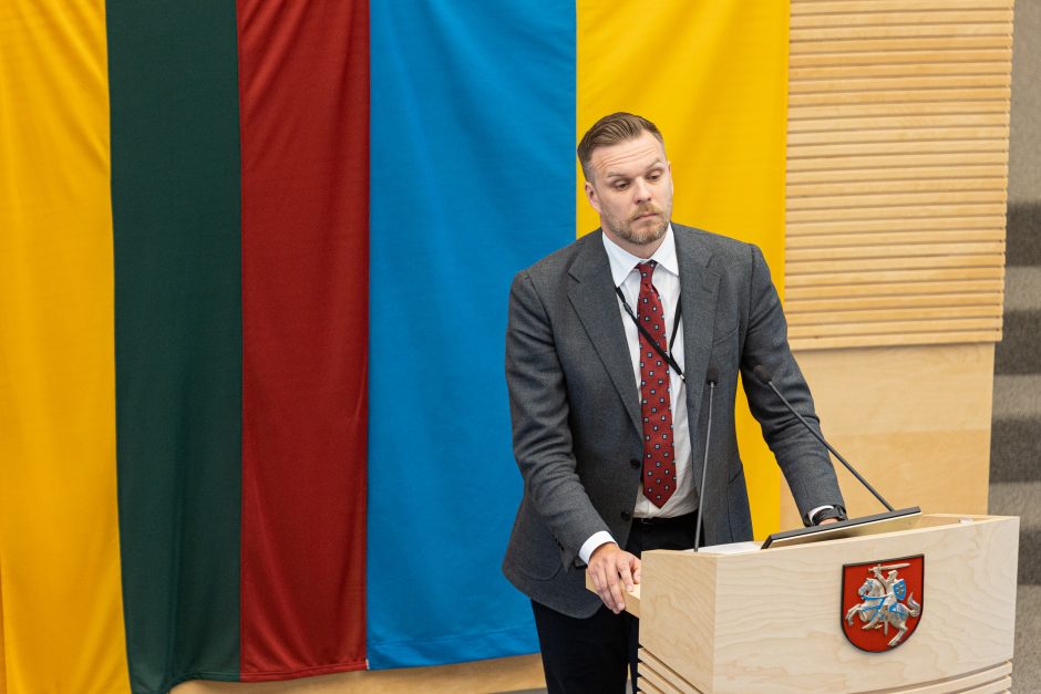 G. Landsbergis: pirmalaikius rinkimus siūlome vietoje „trijų ministrų Golgotos“