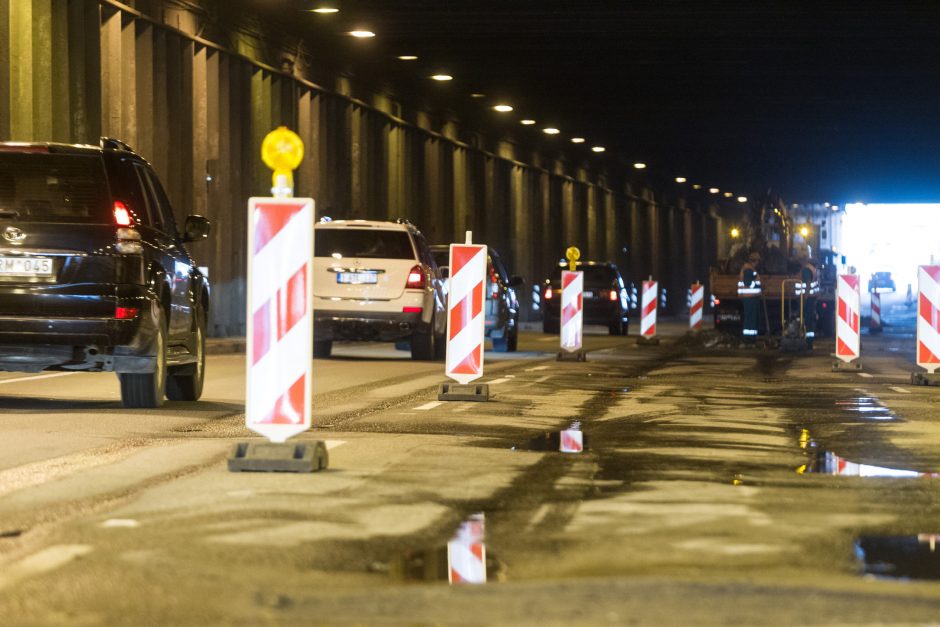 Bus spūsčių: Geležinio Vilko tunelio remontą tikisi pradėti kitąmet