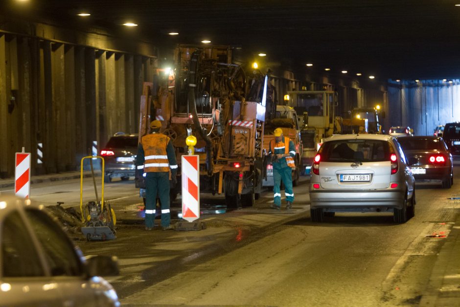 Bus spūsčių: Geležinio Vilko tunelio remontą tikisi pradėti kitąmet