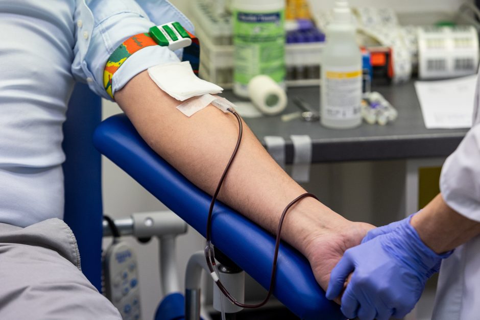 Kraujo donorystės įstaigos sako, kad situacija po pandemijos – atsigavusi