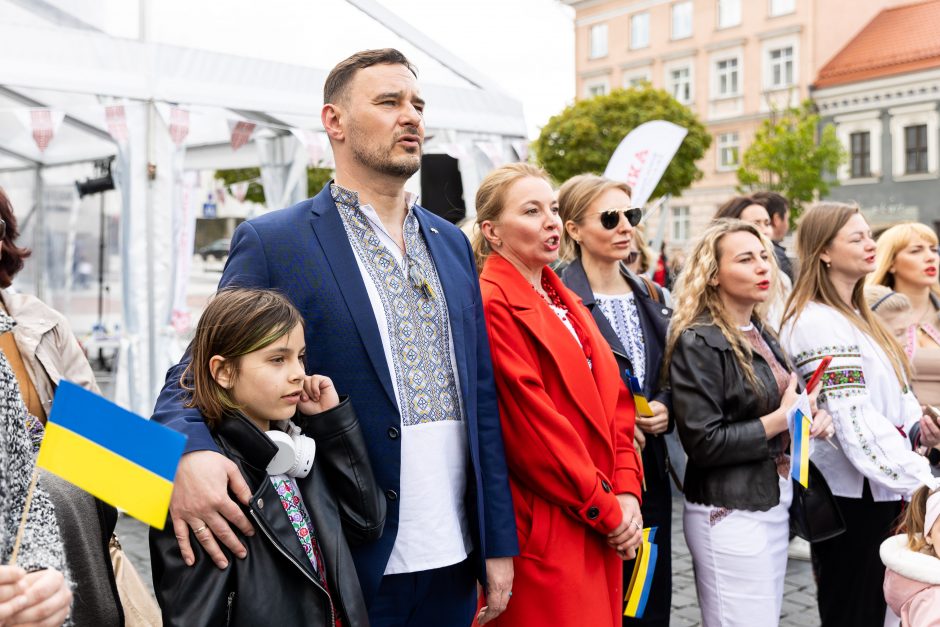 Ukrainos dienų „Vilniushyvanka“ pristatymas