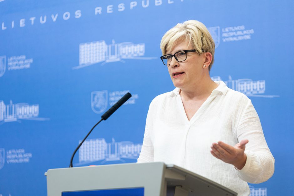 I. Šimonytė: balsavimas dėl biudžeto parodys, ar Vyriausybė turi paramą Seime