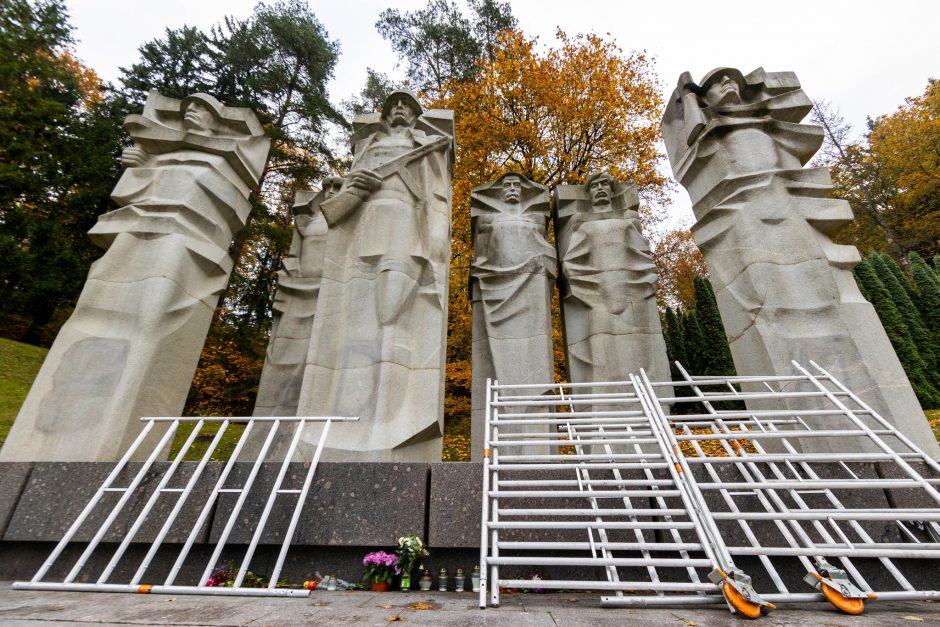 Meras: Vilniaus savivaldybė Antakalnio skulptūras planuoja nukelti kitą savaitę