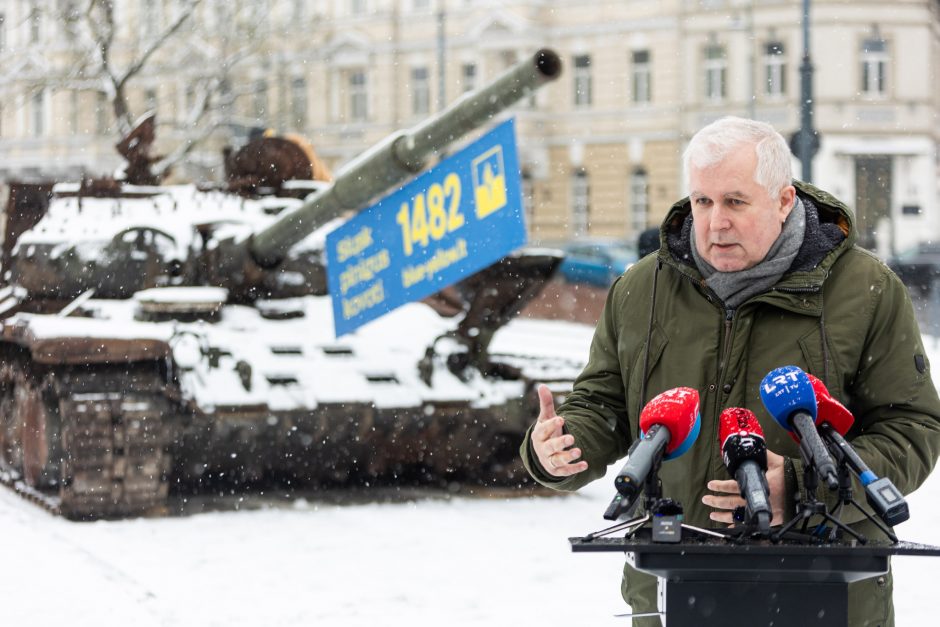 A. Anušauskas: dėl karo Ukrainoje NATO reikia stiprinti kolektyvinę gynybą