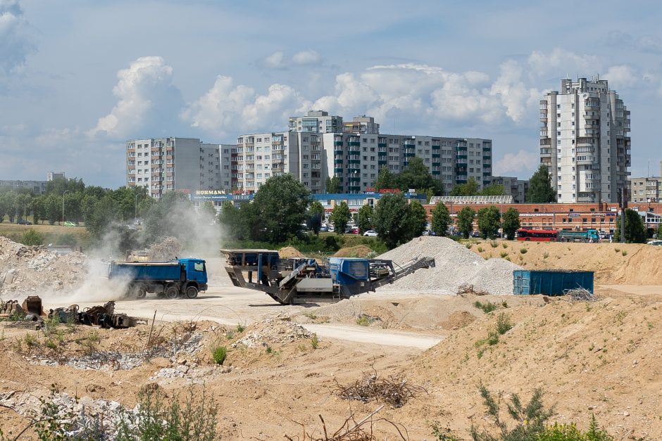 V. Benkunskas tvirtina: nacionalinio stadiono statybos jau vyksta