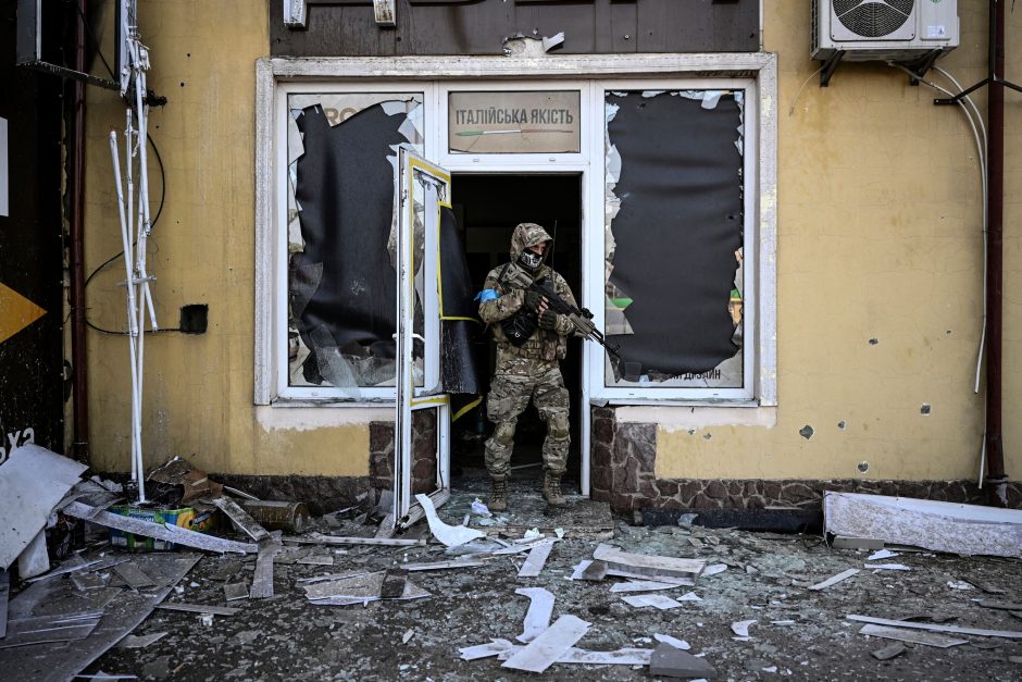 V. Zelenskis paskelbė, kiek per karą žuvo Ukrainos karių, ir kiek karių neteko Rusija