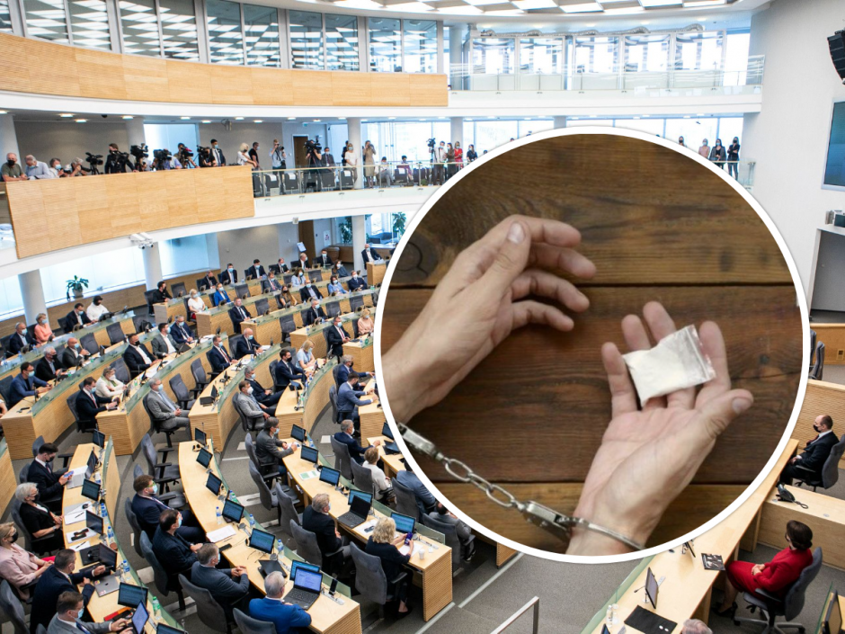 Seimo posėdyje – diskusijos dėl narkotikų: parlamentarų pozicijos kardinaliai išsiskiria