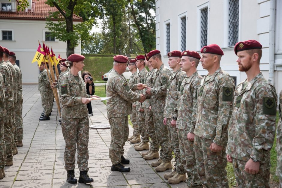 Į misiją Malyje išlydėta aštunta Lietuvos karių pamaina