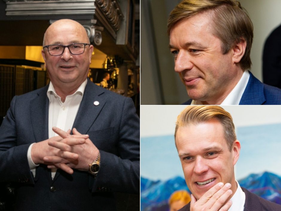 Turtingiausių politikų penketuke – V. Matijošaitis, R. Karbauskis ir G. Landsbergis