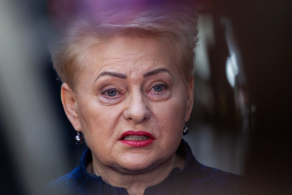 D. Grybauskaitė apie Vakarų sankcijas Rusijai: greito efekto tikėtis neverta, jos – skylėtos